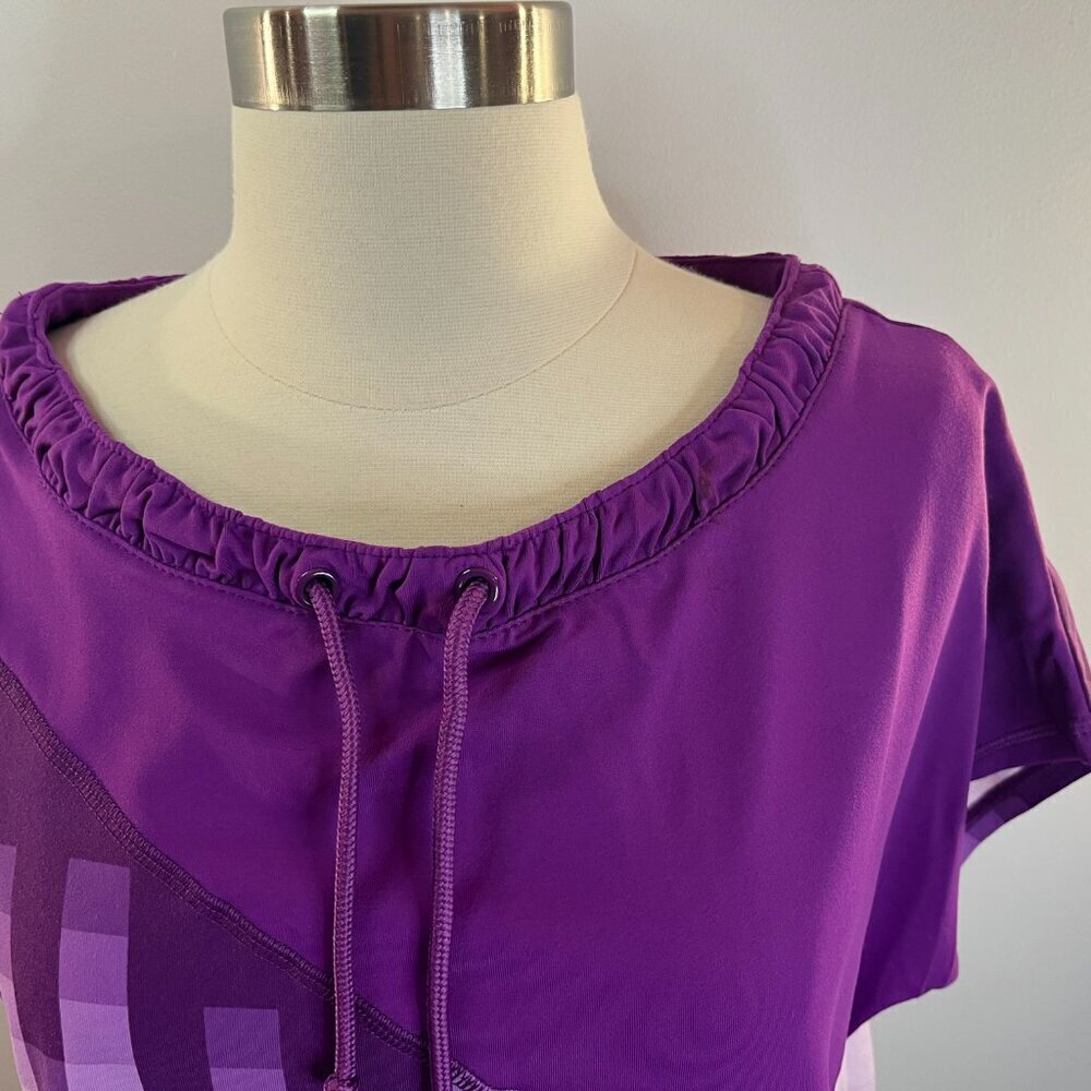 x by Gottex Women's Murrbury Ombre Activewear Nylon Top - NWT - Picture 7 of 8
